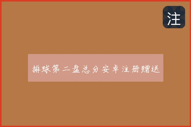 排球第二盘总分安卓注册赠送
